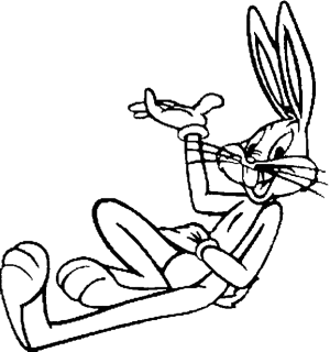 dibujos de bugs bunny para colorear