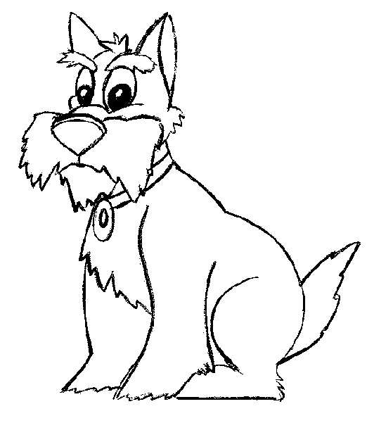 dibujos para colorear perros