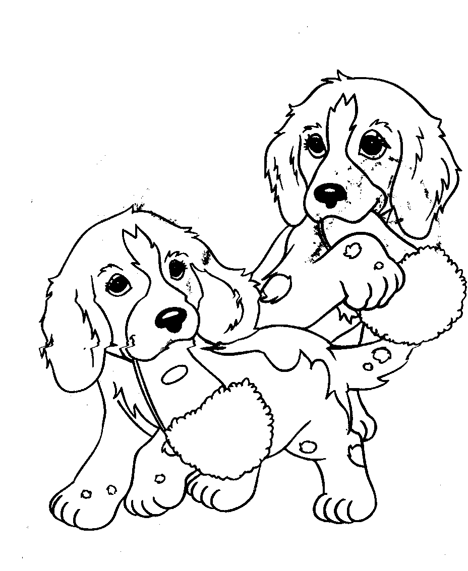 dibujos para pintar de perros