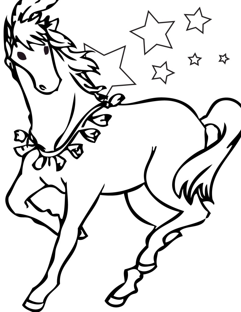 caballos-para-colorear-pintar-e-imprimir