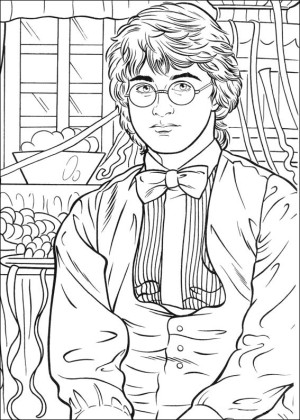 harry potter para colorear 03