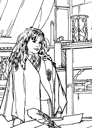 Harry Potter para colorear