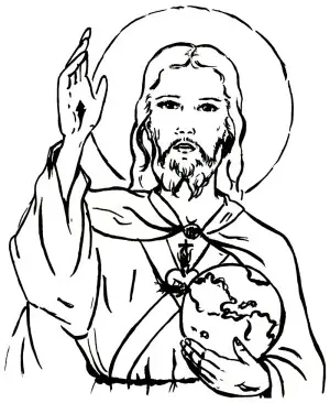 imagen del sagrado corazon de jesus para imprimir