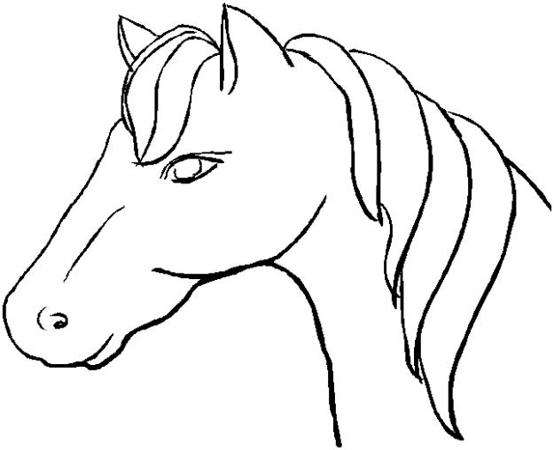 imagenes de caballos para pintar