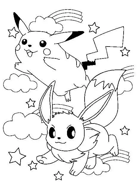 imagenes de pokemon para colorear