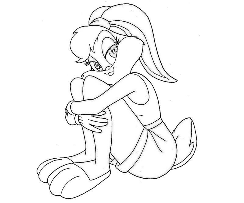 lola bunny para colorear