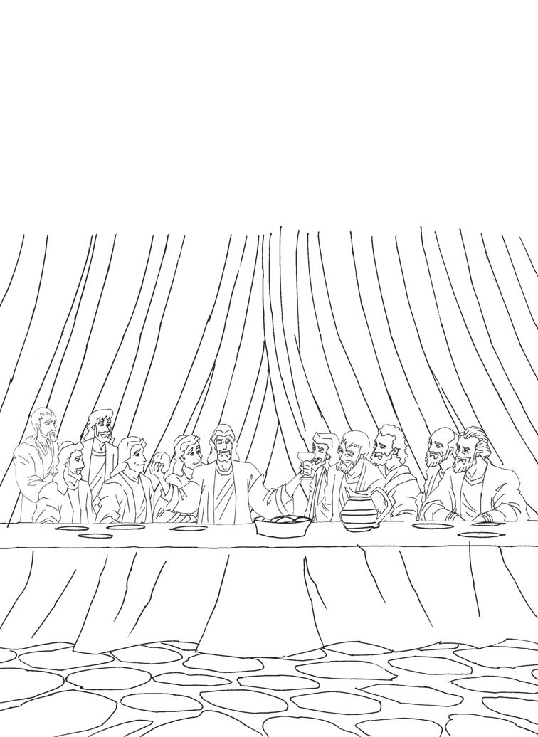 semana santa para colorear