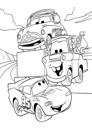 cars para colorear disney