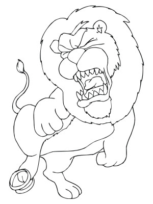 dibujar un leon