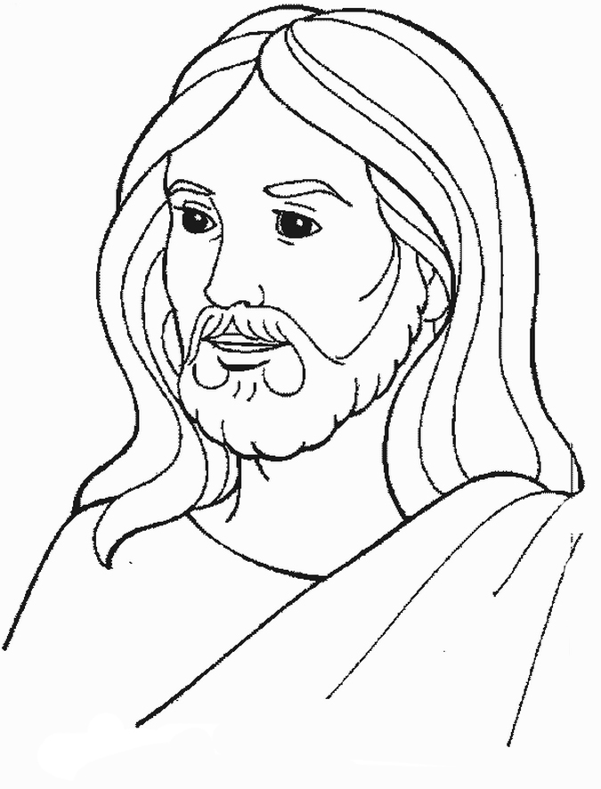 dibujos para colorear de jesus