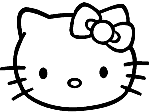 pintar a hello kitty