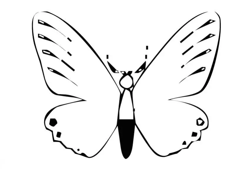 dibujos de mariposas para pintar