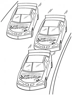 dibujos para colorear cars