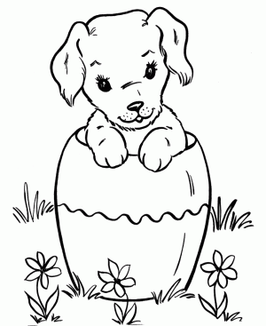 dibujos para colorear de perros