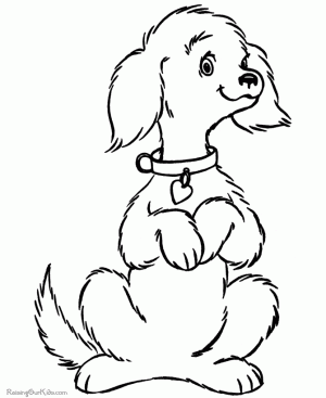 dibujos para colorear perros