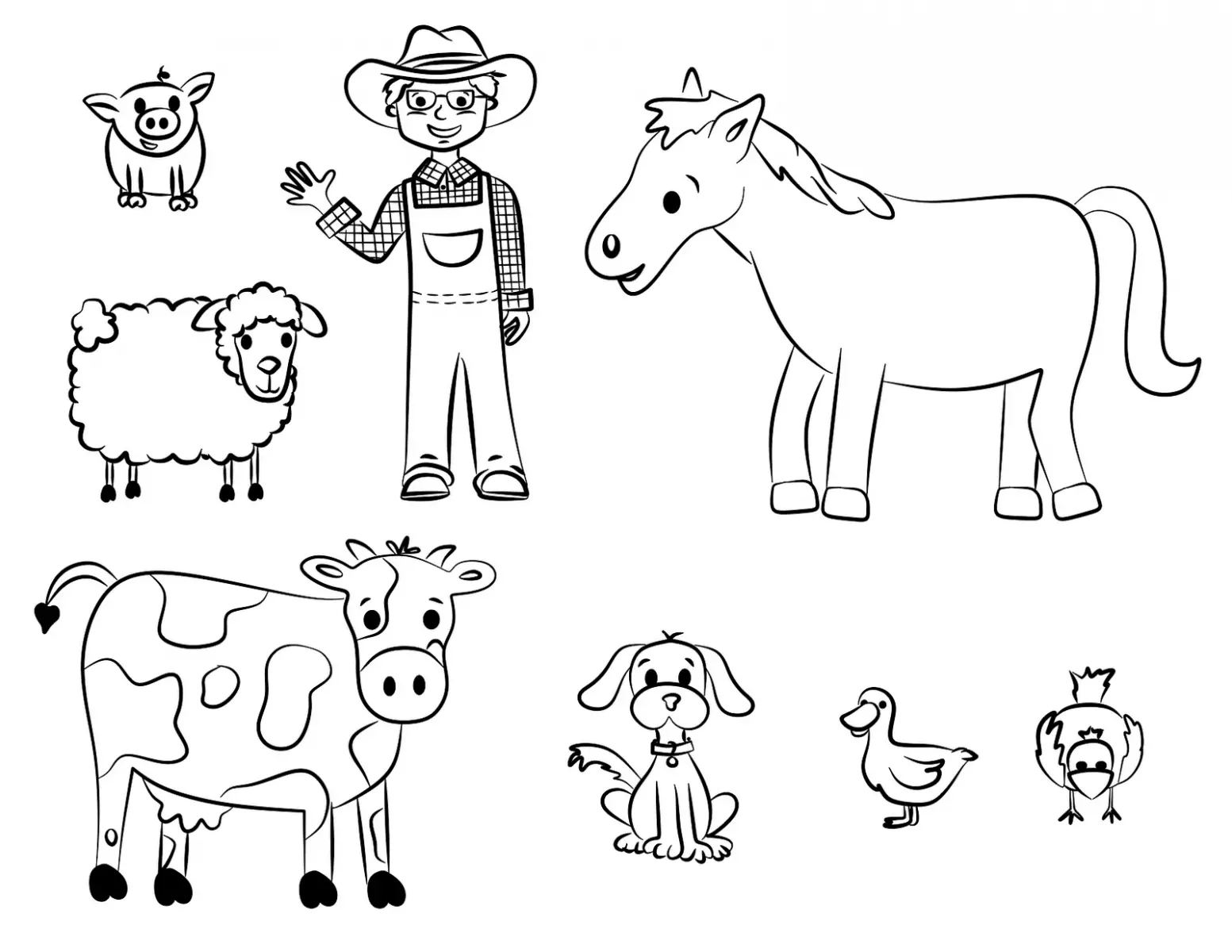 dibujos para imprimir de animales