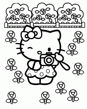 dibujos para imprimir de hello kitty