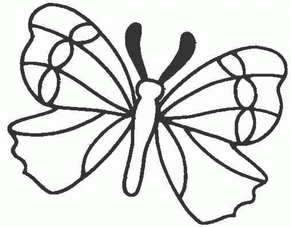 dibujos para imprimir de mariposas