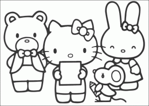 hello kitty colorear