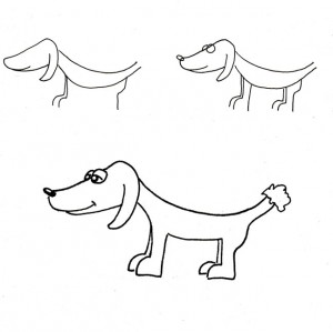 perro para dibujar