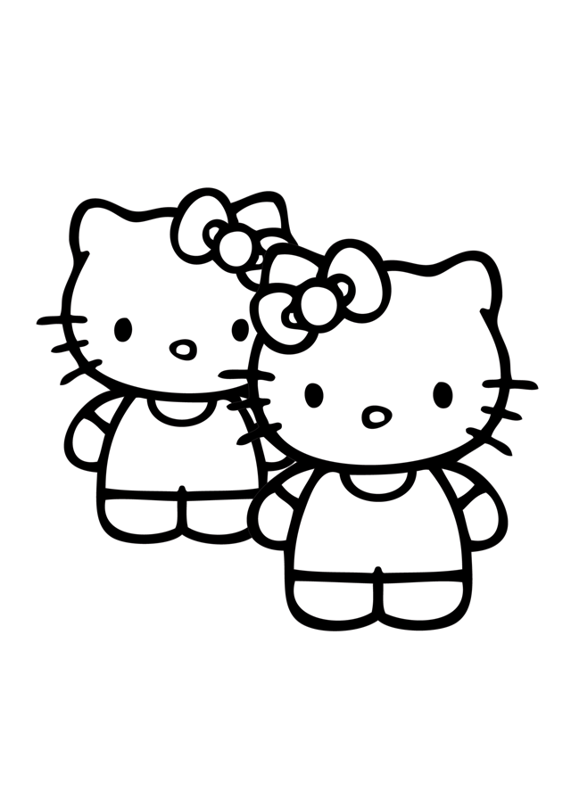 pintar a hello kitty