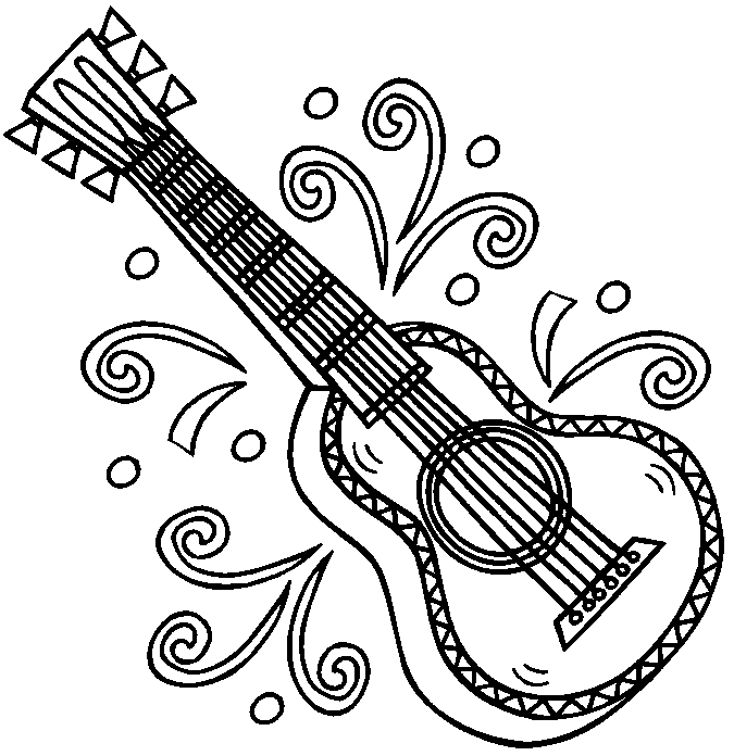 violin para colorear