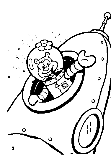 astronauta para colorear