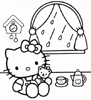 colorear hello kitty online