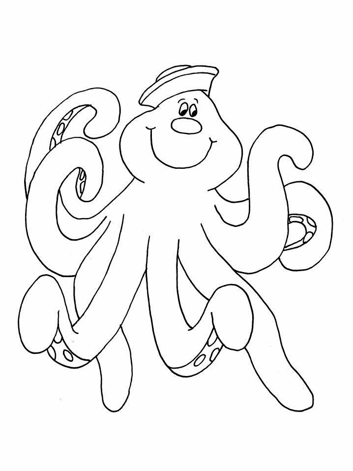 colorear pulpo