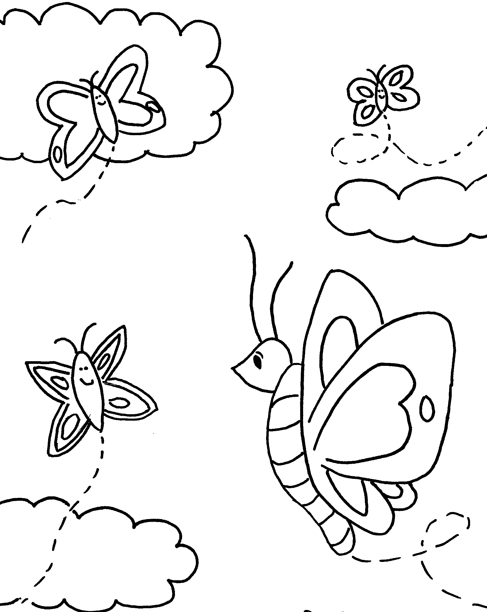 como pintar mariposas