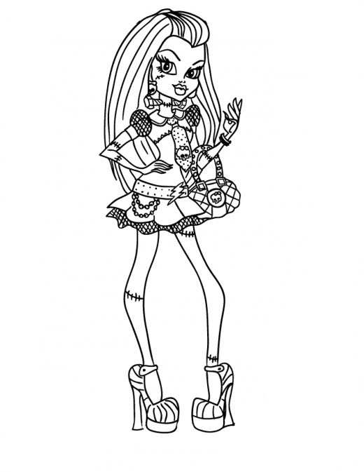 dibujar monster high