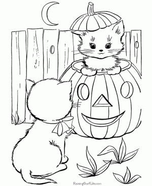 Dibujos de Halloween para colorear e imprimir