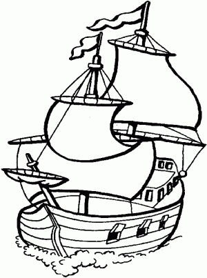 dibujos de barcos para imprimir