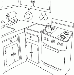 dibujos de cocina para imprimir