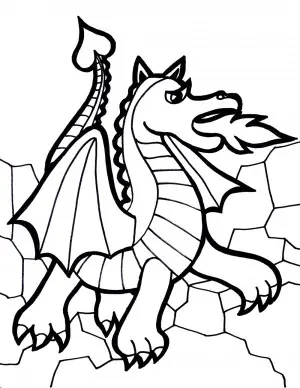 dibujos de dragones faciles de dibujar