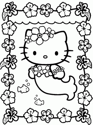 dibujos de la hello kitty para imprimir