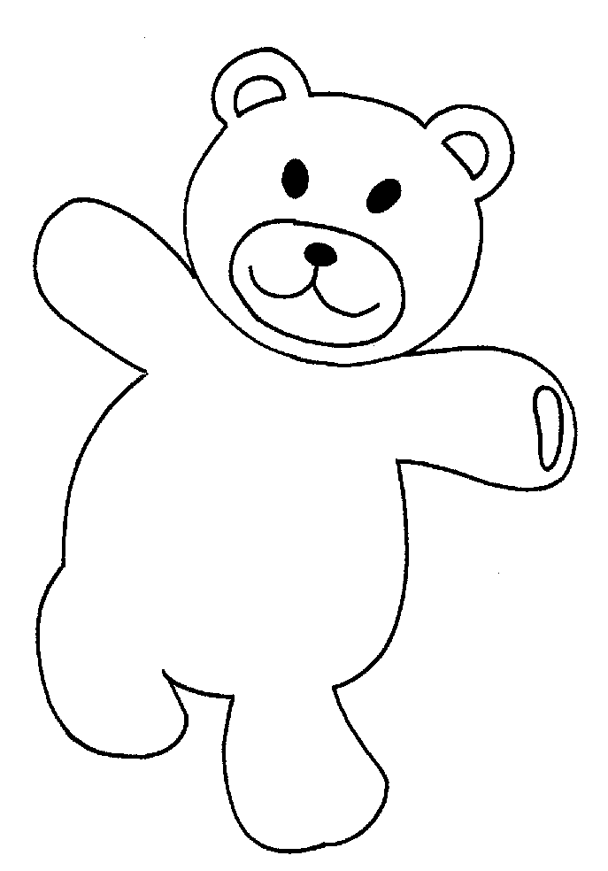 dibujos para colorear de osos