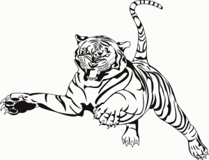dibujos para colorear de tigres