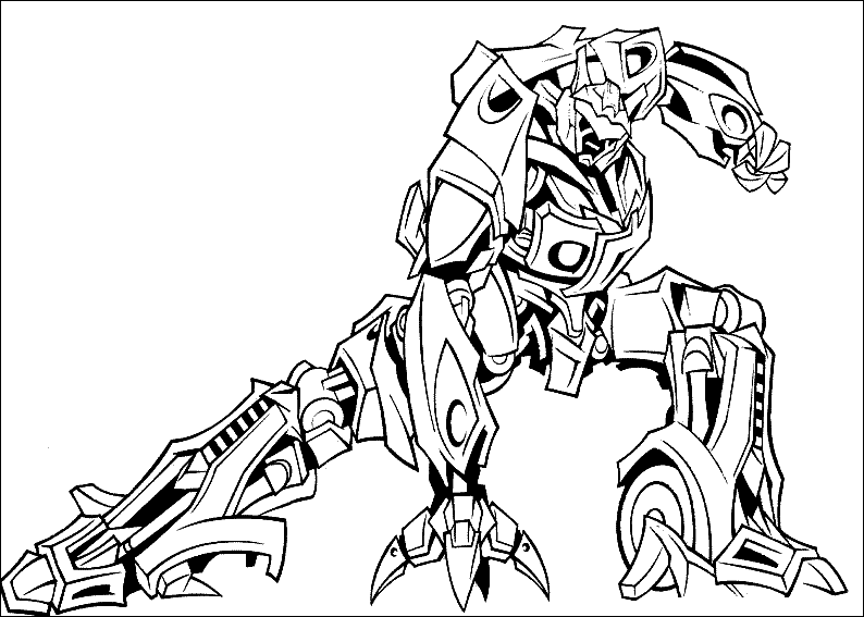 dibujos para imprimir de transformers