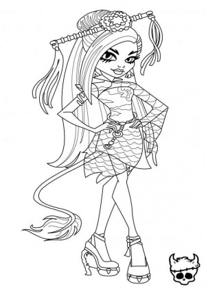 dibujos para imprimir monster high