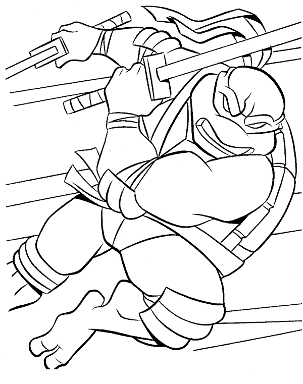 dibujos para pintar tortugas ninja