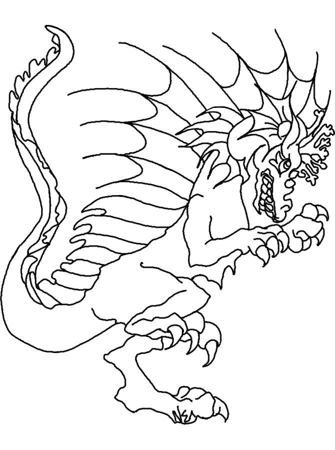 dragones faciles de dibujar