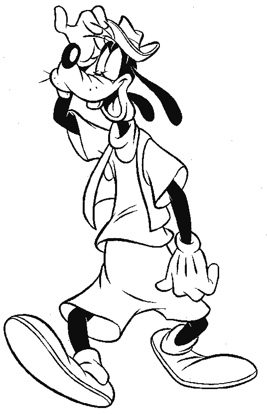 goofy para imprimir