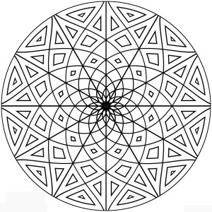 mandala para colroear