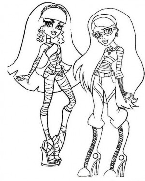 pintar monster high