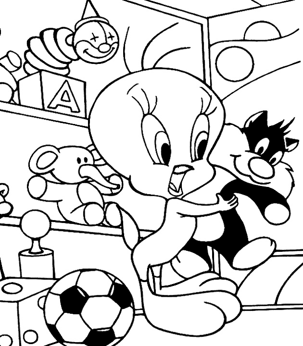 piolin para colorear