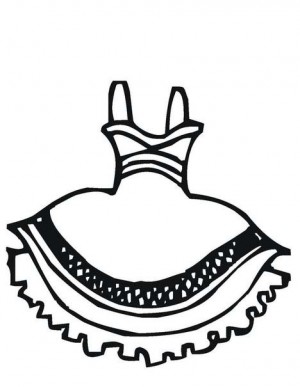 vestidos de muñecas para dibujar