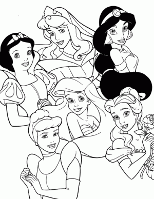 Dibujos para colorear de Disney e imprimir