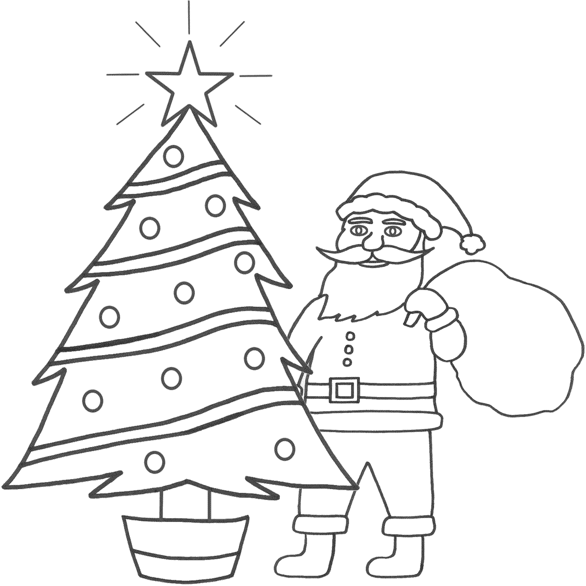 Papa Noel Para Imprimir Arriba 95+ Foto Dibujos De Navidad Para Colorear De Papa Noel Mirada Tensa  09/2023