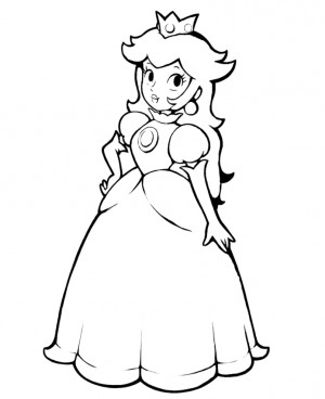 dibujos de princesas para colorear